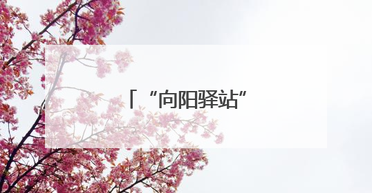 “向阳驿站”点亮暖心归途