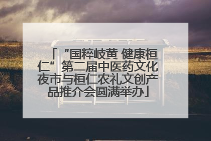 “国粹岐黄 健康桓仁”第二届中医药文化夜市与桓仁农礼文创产品推介会圆满举办