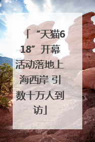 “天猫618”开幕活动落地上海西岸 引数十万人到访