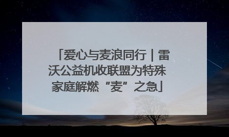 爱心与麦浪同行｜雷沃公益机收联盟为特殊家庭解燃“麦”之急