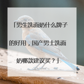 男生洗面奶什么牌子的好用，国产男士洗面奶哪款建议买？