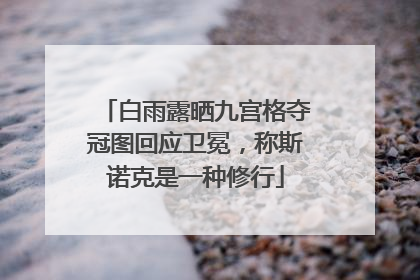 白雨露晒九宫格夺冠图回应卫冕，称斯诺克是一种修行