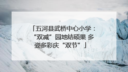 五河县武桥中心小学：“双减”园地结硕果 多姿多彩庆“双节”