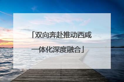 双向奔赴推动西咸一体化深度融合