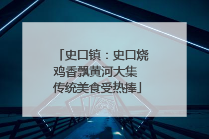 史口镇：史口烧鸡香飘黄河大集 传统美食受热捧