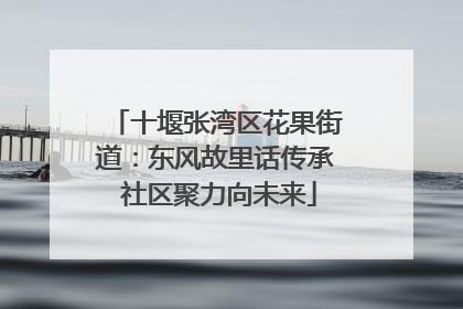 十堰张湾区花果街道：东风故里话传承 社区聚力向未来