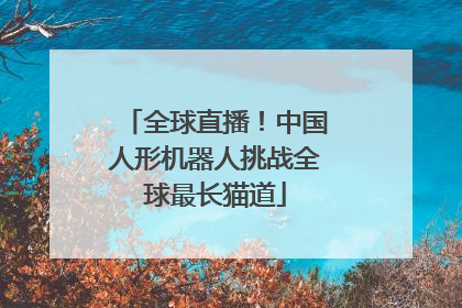 全球直播！中国人形机器人挑战全球最长猫道