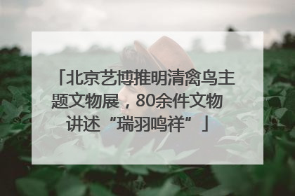 北京艺博推明清禽鸟主题文物展，80余件文物讲述“瑞羽鸣祥”