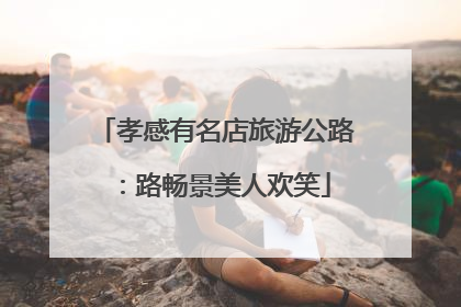孝感有名店旅游公路：路畅景美人欢笑