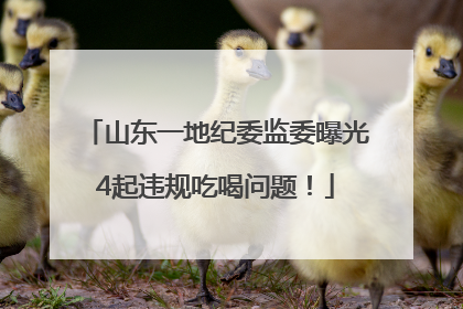 山东一地纪委监委曝光4起违规吃喝问题！