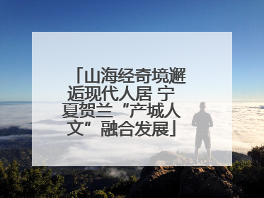 山海经奇境邂逅现代人居 宁夏贺兰“产城人文”融合发展