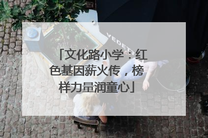 文化路小学：红色基因薪火传，榜样力量润童心