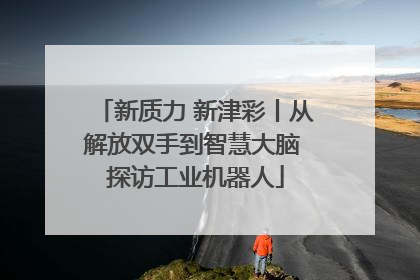 新质力 新津彩丨从解放双手到智慧大脑 探访工业机器人