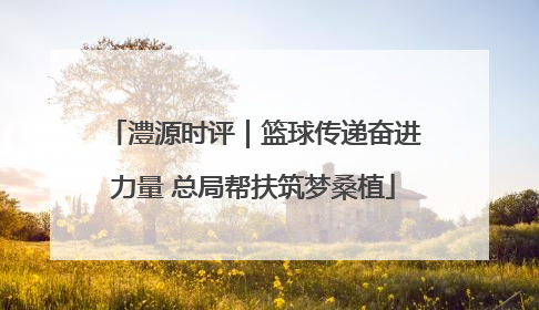 澧源时评｜篮球传递奋进力量 总局帮扶筑梦桑植