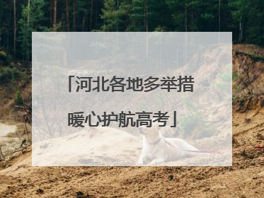 河北各地多举措暖心护航高考