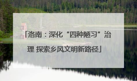 洛南：深化“四种陋习”治理 探索乡风文明新路径
