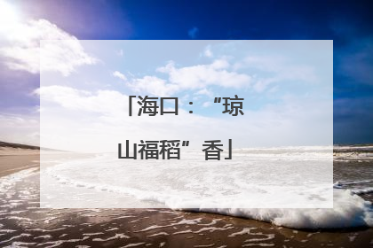 海口：“琼山福稻”香