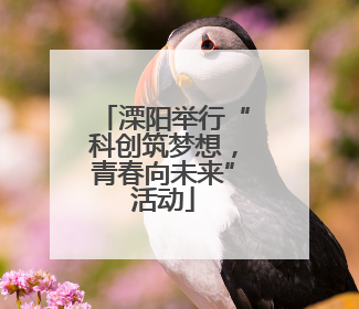 溧阳举行“科创筑梦想，青春向未来”活动