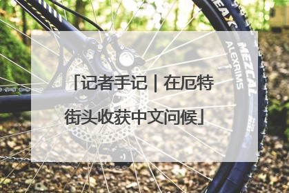 记者手记｜在厄特街头收获中文问候