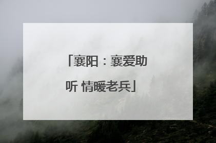 襄阳：襄爱助听 情暖老兵