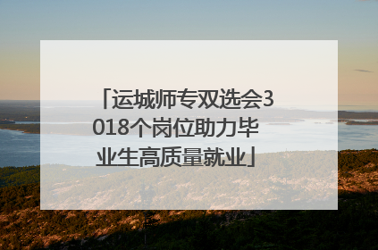 运城师专双选会3018个岗位助力毕业生高质量就业