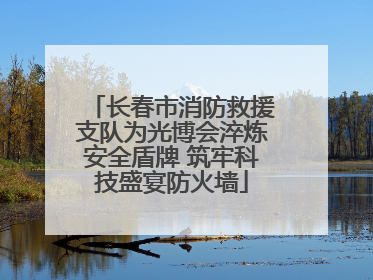 长春市消防救援支队为光博会淬炼安全盾牌 筑牢科技盛宴防火墙
