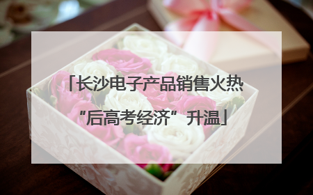 长沙电子产品销售火热 “后高考经济”升温