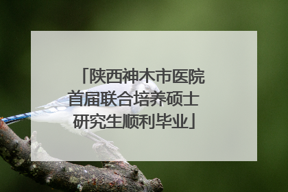 陕西神木市医院首届联合培养硕士研究生顺利毕业