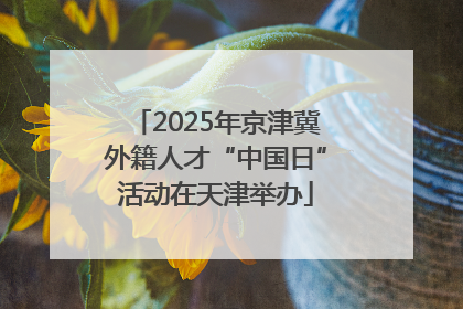 2025年京津冀外籍人才“中国日”活动在天津举办