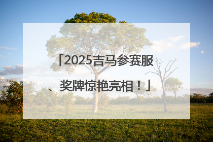 2025吉马参赛服、奖牌惊艳亮相！